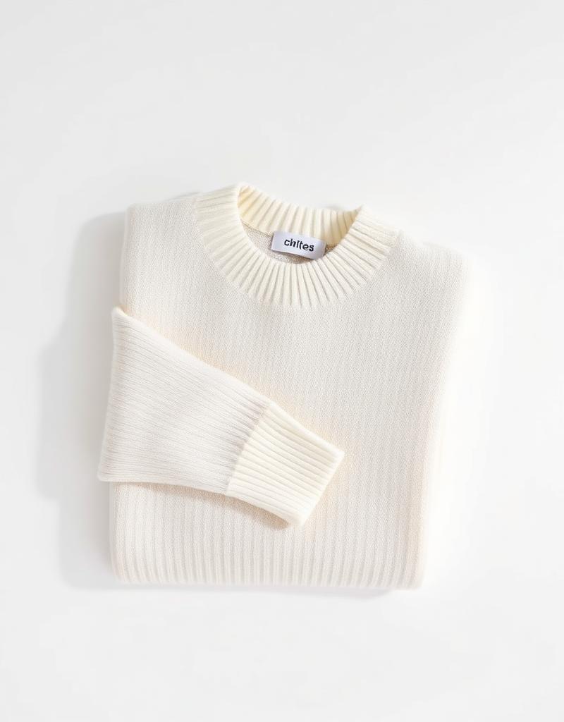 Ivory Cashmere Sweater